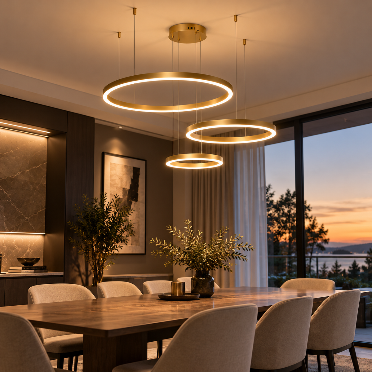 The Aurelia Ring Chandelier