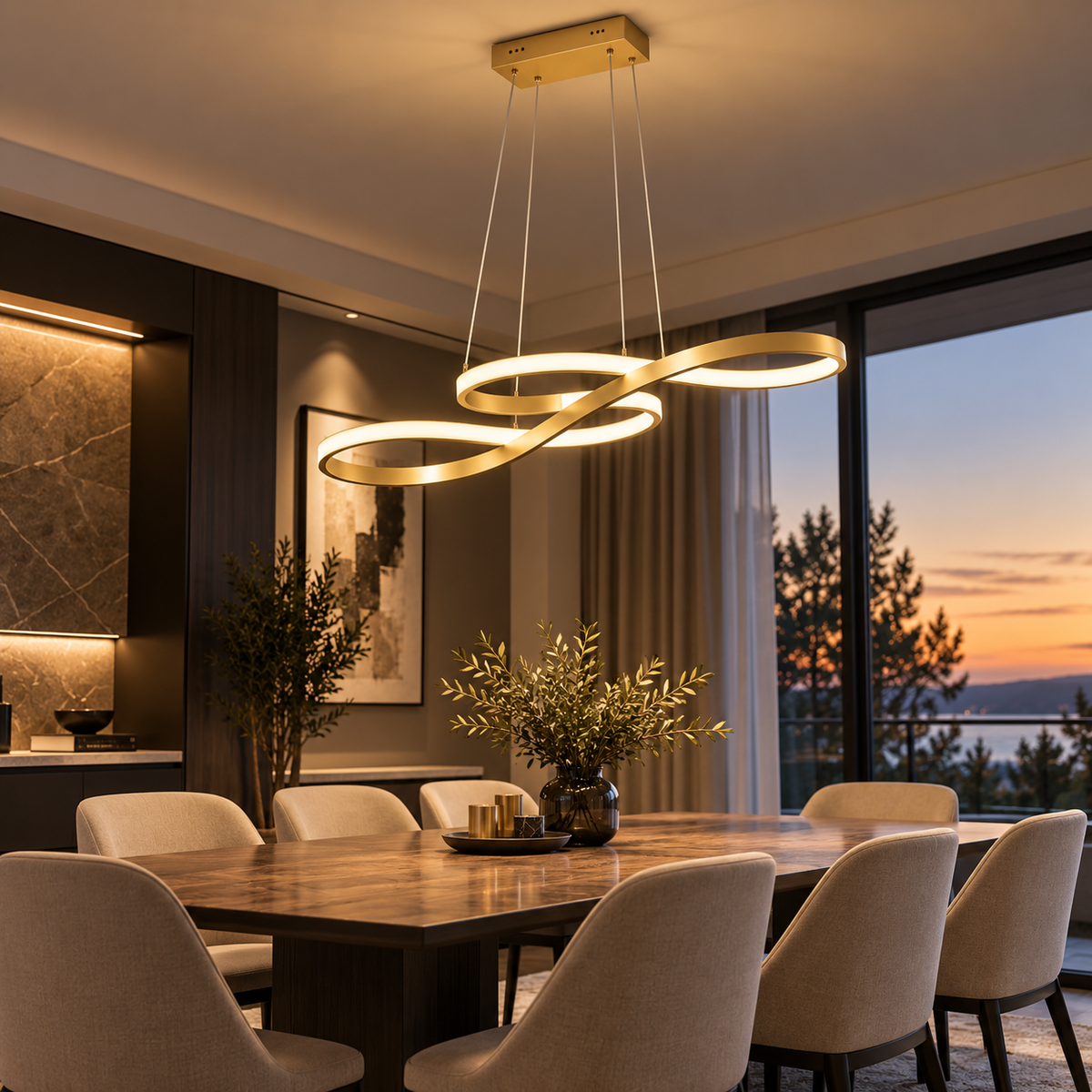 The Lumière Chandelier