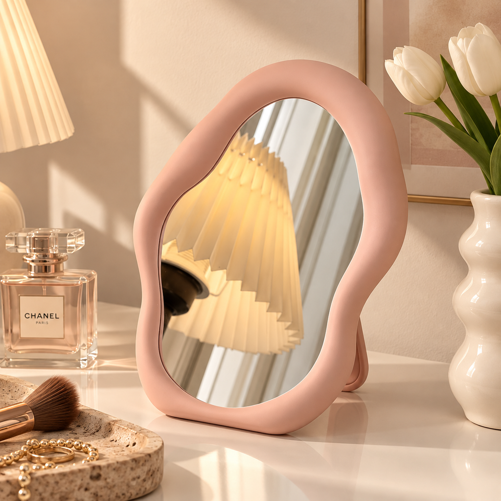 Velmora Forma™ Sculpted Vanity Mirror
