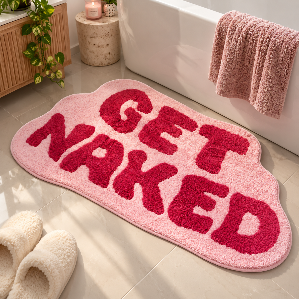 Get Naked Statement Rug