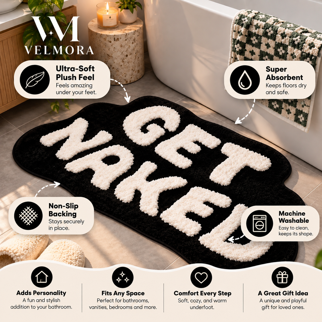 Get Naked Statement Rug