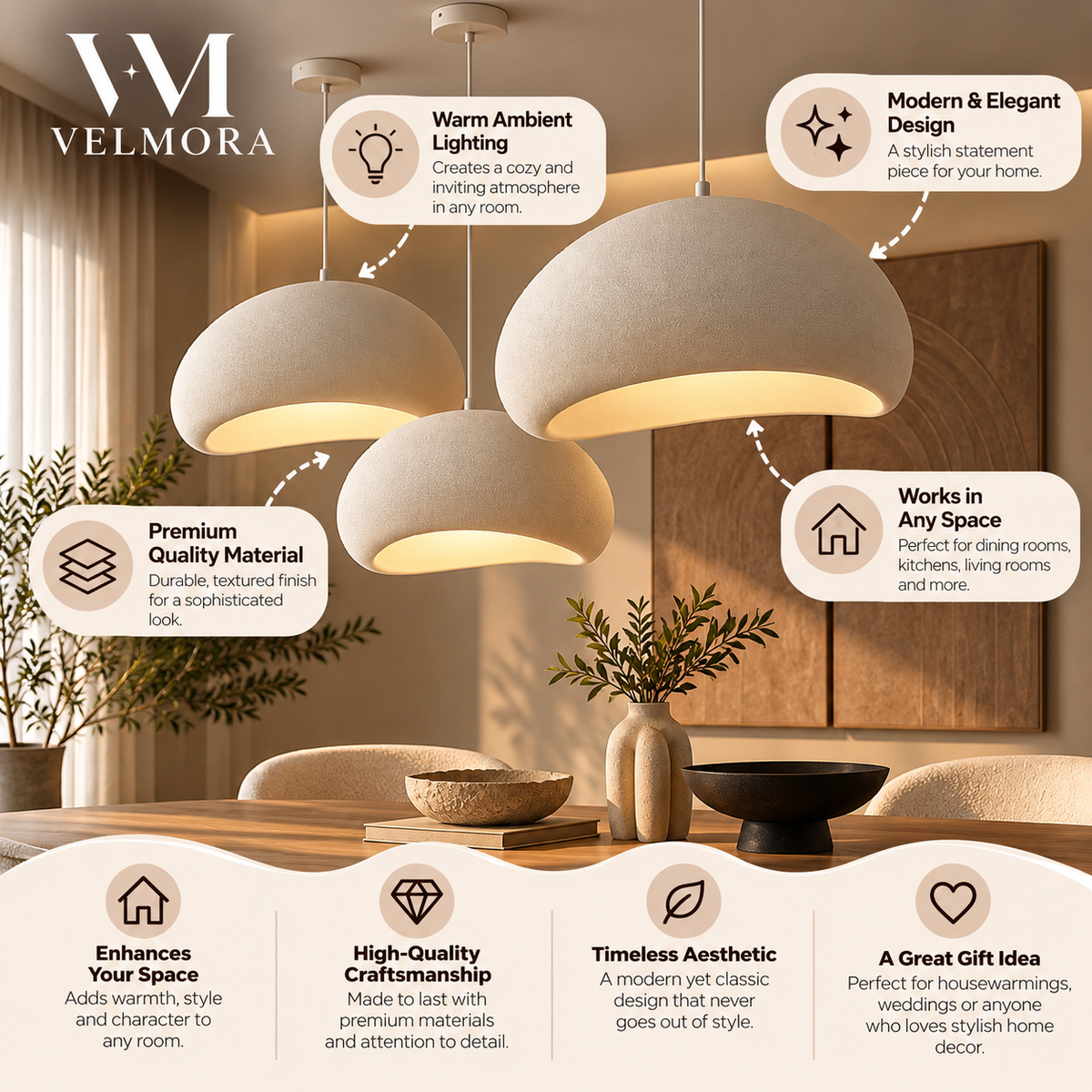 The Soluna Pendant Light