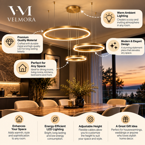 The Aurelia Ring Chandelier