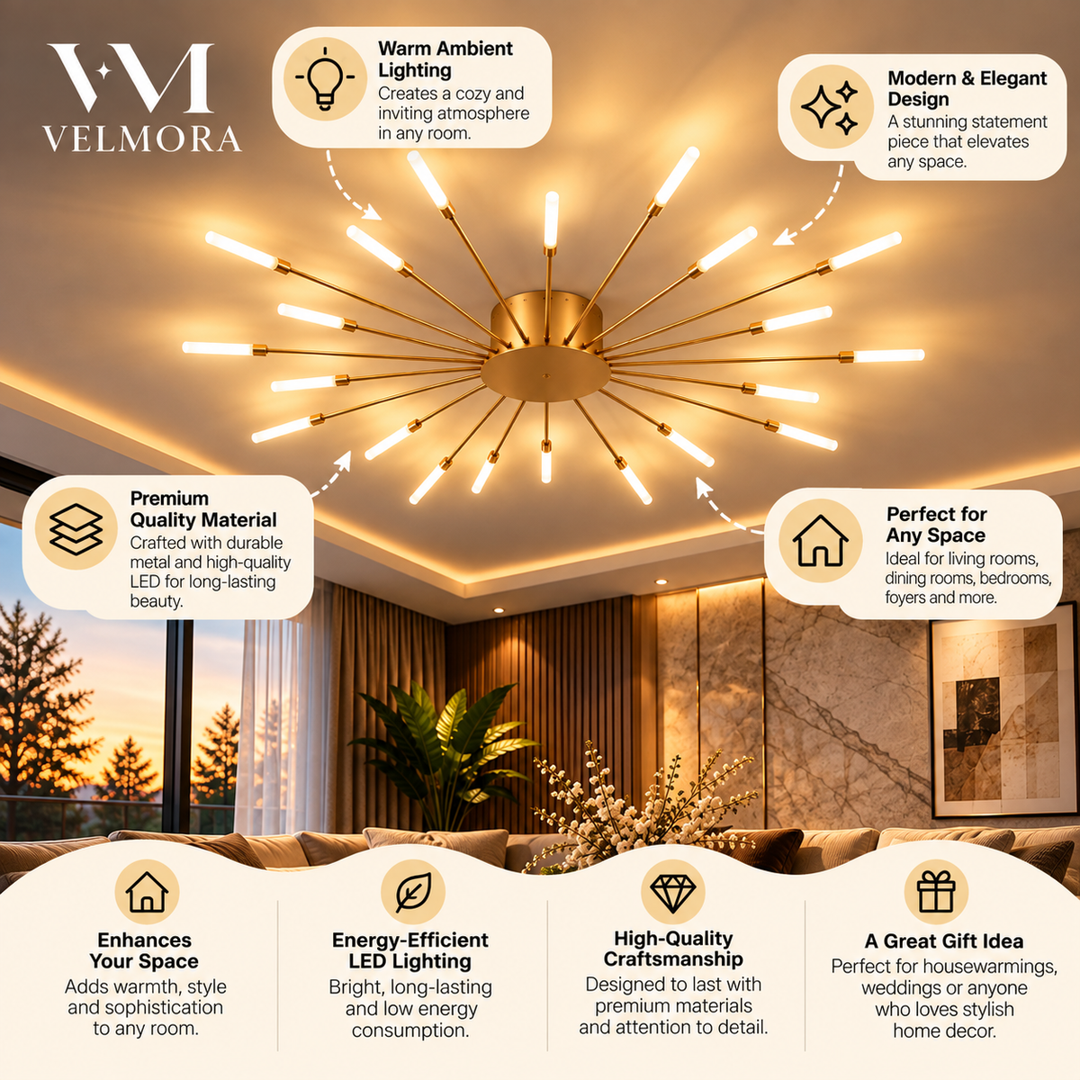 The Solara Chandelier