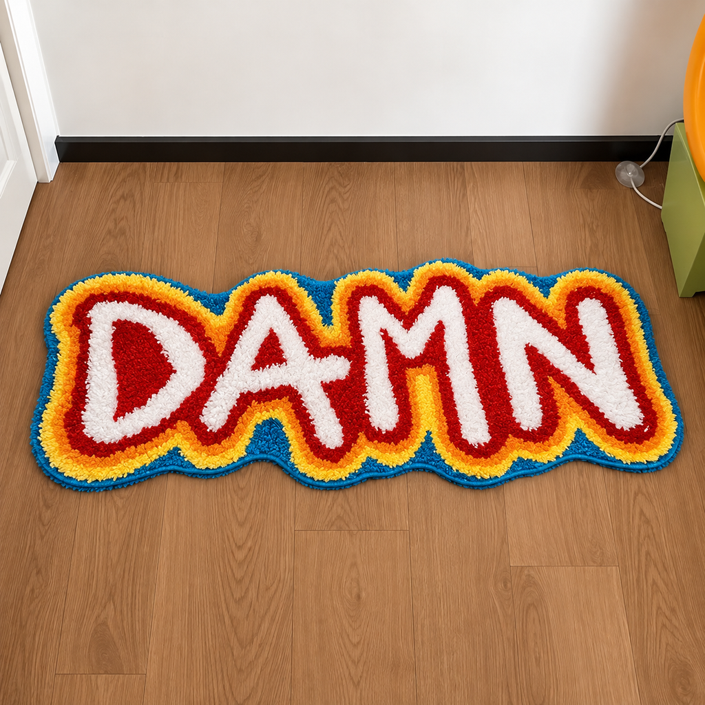 The Damn Statement Rug