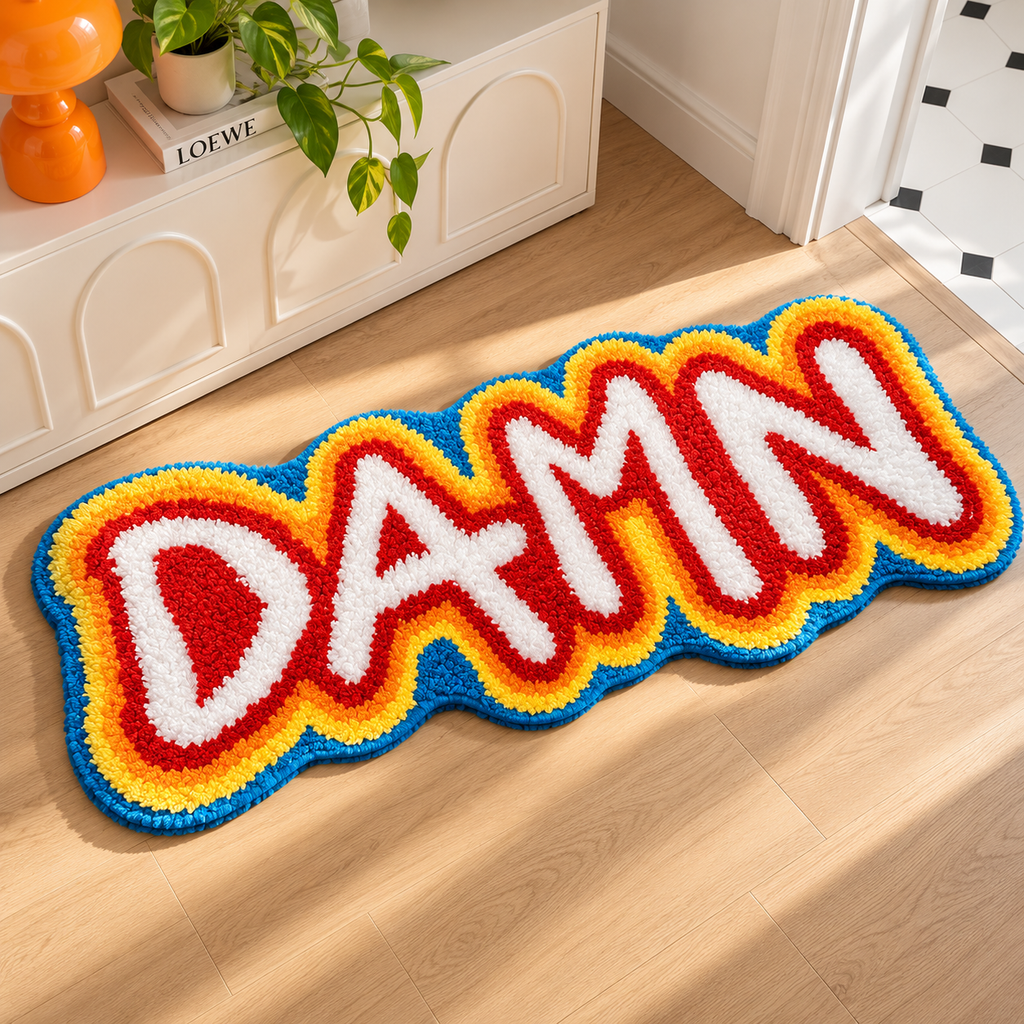 The Damn Statement Rug